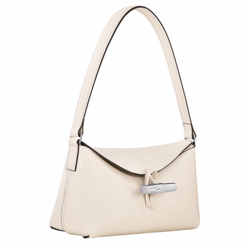 Longchamp Le Roseau S Hobo Torba Ženski Bele Slovenija | 10230HCL037