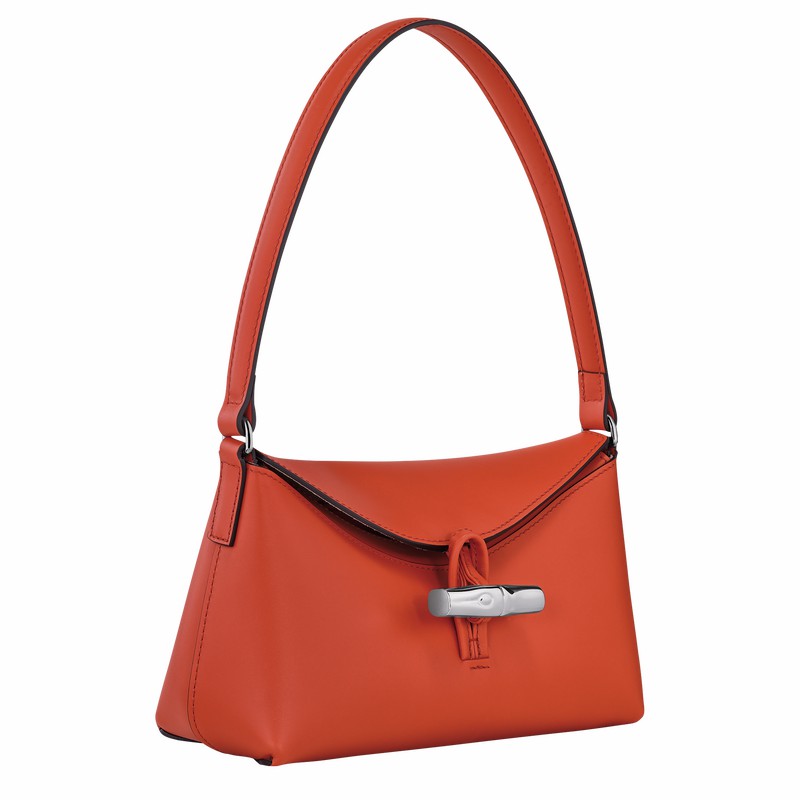 Longchamp Le Roseau S Hobo Torba Ženski Oranžne Slovenija | 10230HCL685