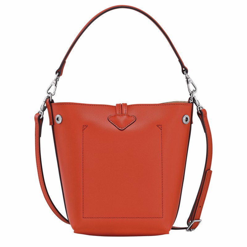 Longchamp Le Roseau XS Bucket Torba Ženski Oranžne Slovenija | 10229HCL685