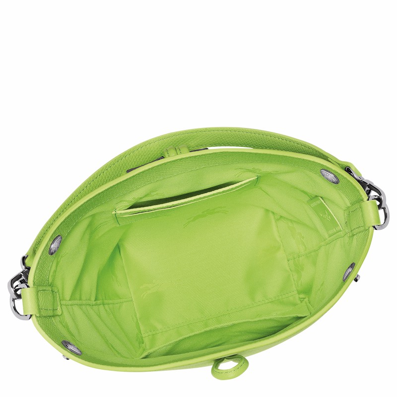 Longchamp Le Roseau XS Bucket Torba Ženski Zelene Slovenija | 10279HFP355